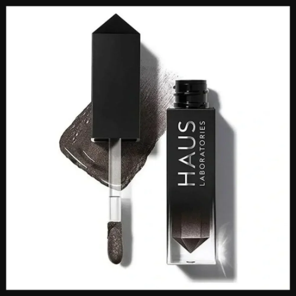 Haus Labs Glam Attack Metallic Liquid Eyeshadow Biker NIB